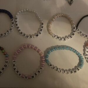 Ariana Grande Albums Bracelet Set